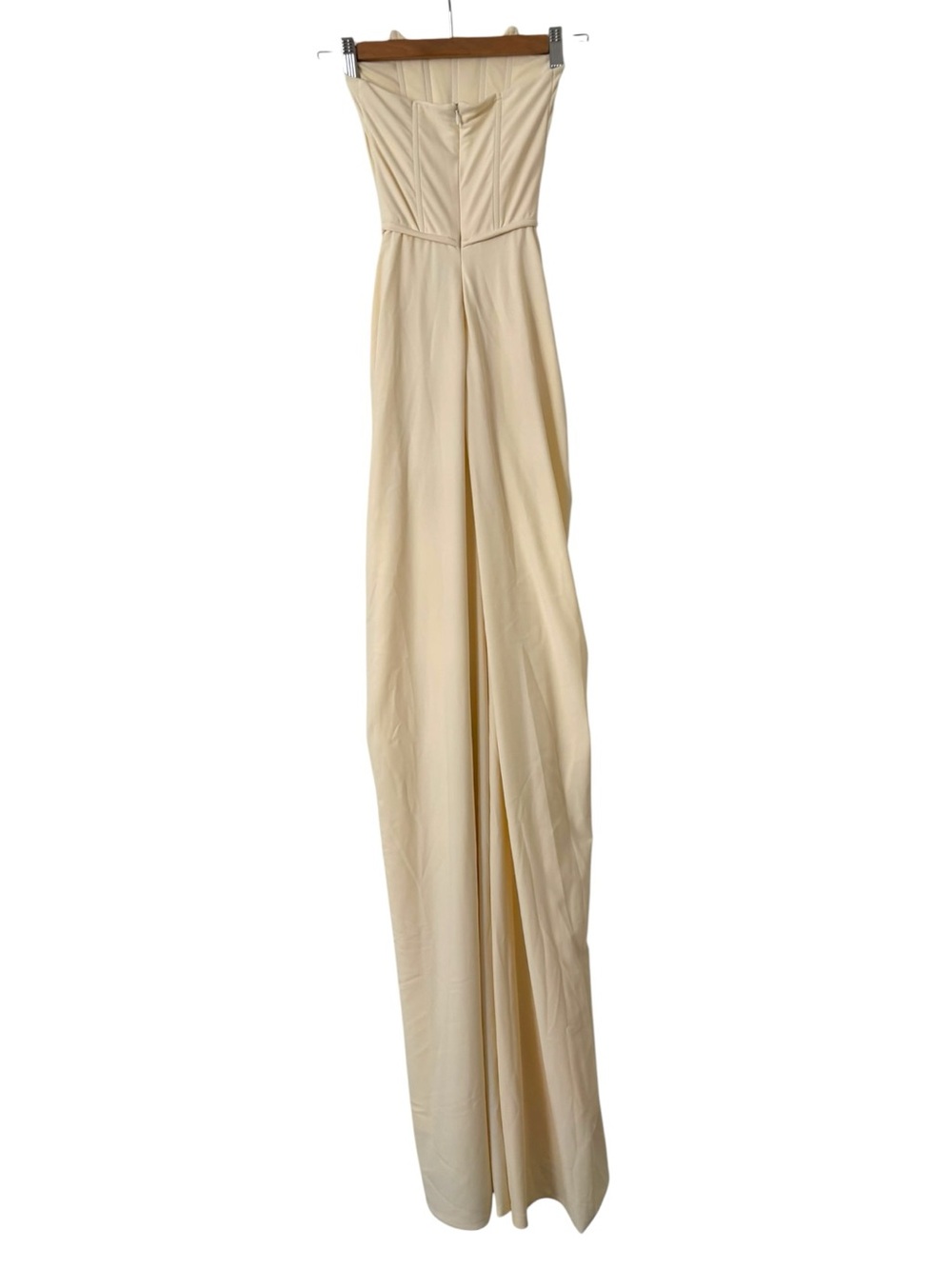 Deme by Gabriella Pearl Ivory Corset Gown - Picture 3 of 4